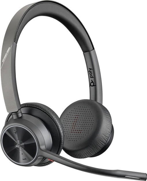 Гарнітура Poly Voyager 4320 M USB-A HS + BT700 Stereo Black (77Y98AA)