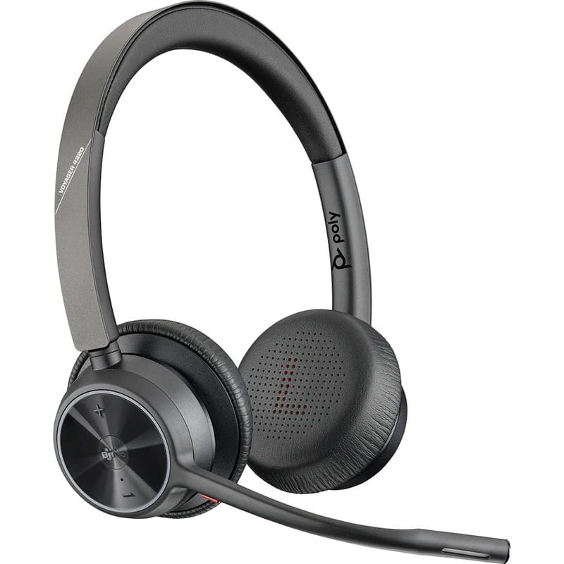 Гарнітура Poly Voyager 4320 M USB-C HS + BT700 Stereo Black (77Z30AA)