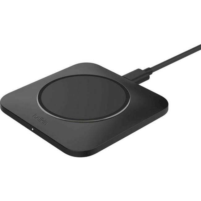 Безпровідний зарядний пристрій Belkin Boost Up Charge Pro Easy Align 15W Black (WIA007VFBK)