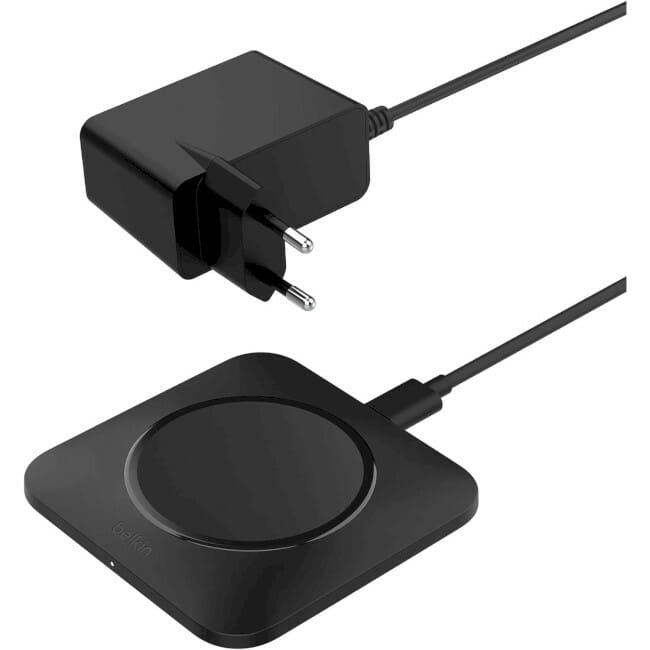 Безпровідний зарядний пристрій Belkin Boost Up Charge Pro Easy Align 15W Black (WIA007VFBK)