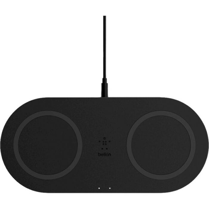 Беспроводное зарядное устройство Belkin Boost Up Charge Dual Pad Qi 10W Black (WIZ002VFBK)