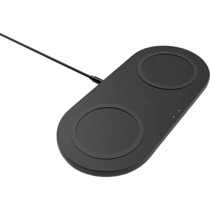 Беспроводное зарядное устройство Belkin Boost Up Charge Dual Pad Qi 10W Black (WIZ002VFBK)