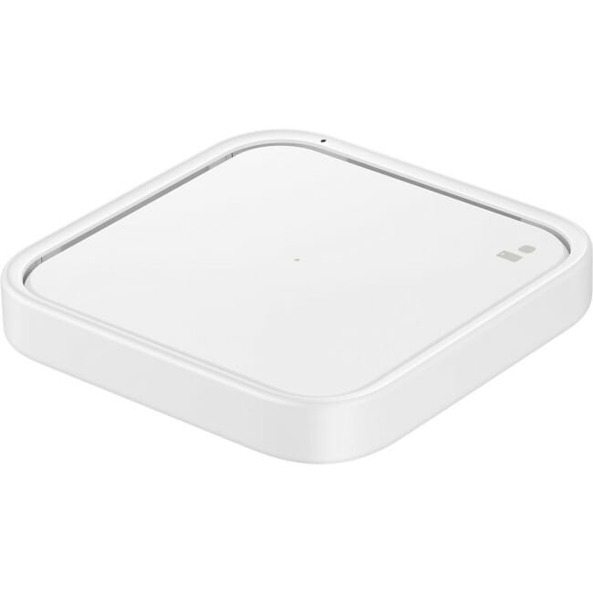 Беспроводное зарядное устройство с блоком питания Samsung EP-P2400 Wireless Charger Pad 15W White (EP-P2400TWEGEU)