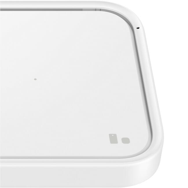 Бездротовий зарядний пристрій з блоком живлення Samsung EP-P2400 Wireless Charger Pad 15W White (EP-P2400TWEGEU)