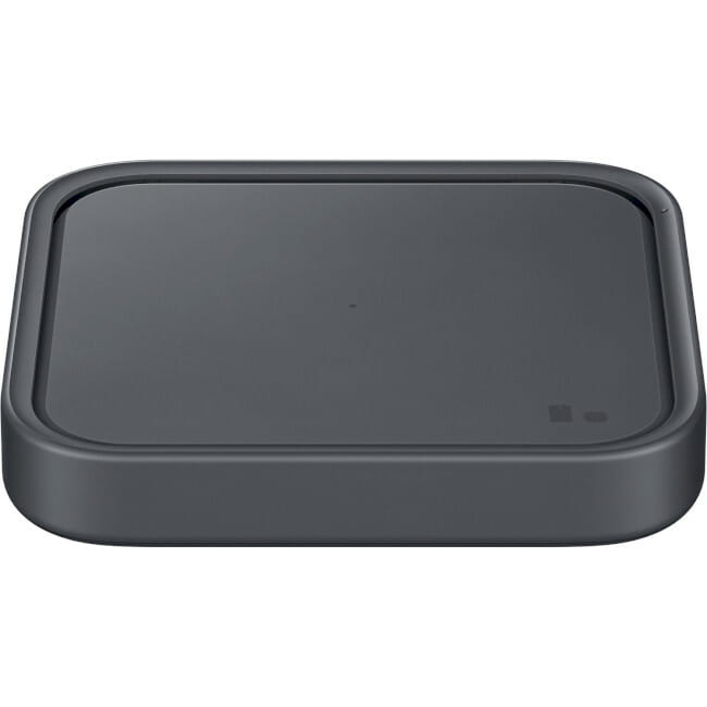 Бездротовий зарядний пристрій з блоком живлення Samsung EP-P2400 Wireless Charger Pad 15W Dark Grey (EP-P2400TBEGEU)