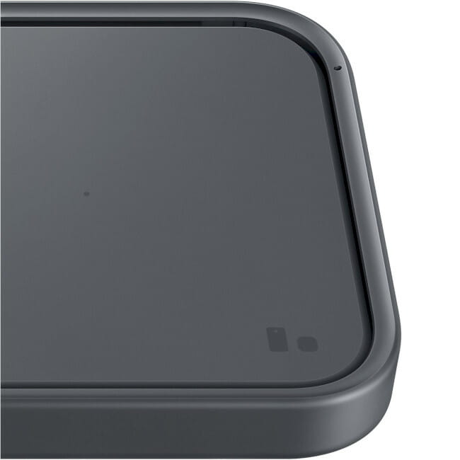 Бездротовий зарядний пристрій з блоком живлення Samsung EP-P2400 Wireless Charger Pad 15W Dark Grey (EP-P2400TBEGEU)