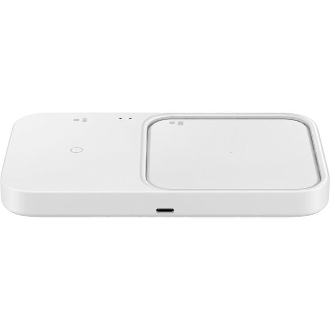 Беспроводное зарядное устройство с блоком питания Samsung EP-P5400 Wireless Charger Duo 15W White (EP-P5400TWEGEU)