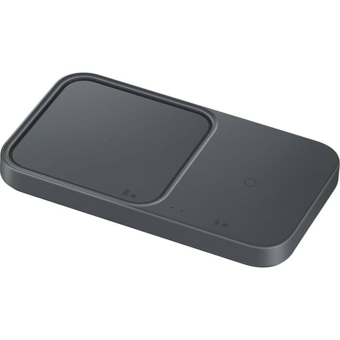 Беспроводное зарядное устройство с блоком питания Samsung EP-P5400 Wireless Charger Duo 15W Dark Gray (EP-P5400TBEGEU)