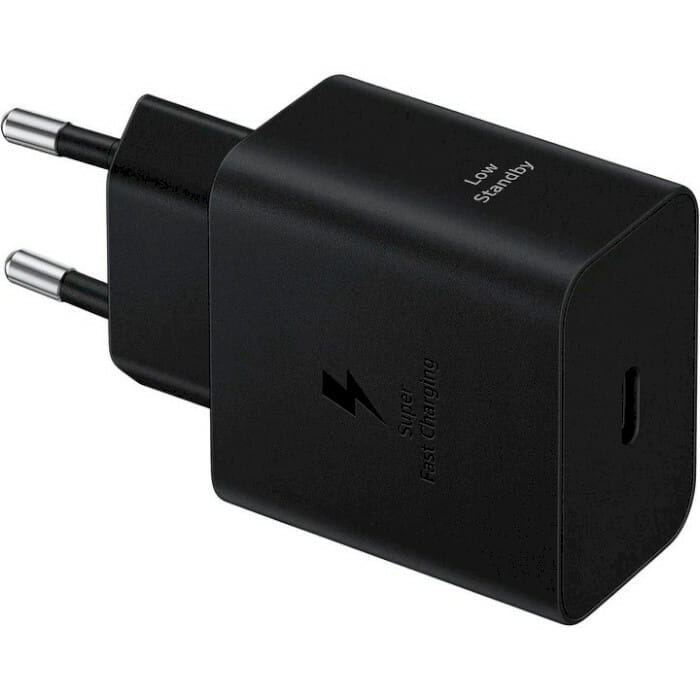 Сетевое зарядное устройство Samsung EP-T4511XBEGEU Black, 45W + кабель USB Type-C