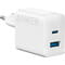 Фото - Мережевий зарядний пристрій Anker PowerPort 312 White, 20 W USB Type-C (A2348G21) | click.ua