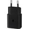 Фото - Мережевий зарядний пристрій Samsung EP-T1510X Black, 1хUSB Type-C, 15W + кабель USB Type-C (EP-T1510XBEGEU) | click.ua