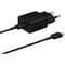 Фото - Мережевий зарядний пристрій Samsung EP-T1510X Black, 1хUSB Type-C, 15W + кабель USB Type-C (EP-T1510XBEGEU) | click.ua