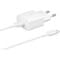 Фото - Мережевий зарядний пристрій Samsung EP-T1510X White, 1хUSB Type-C, 15W + кабель USB Type-C (EP-T1510XWEGEU) | click.ua