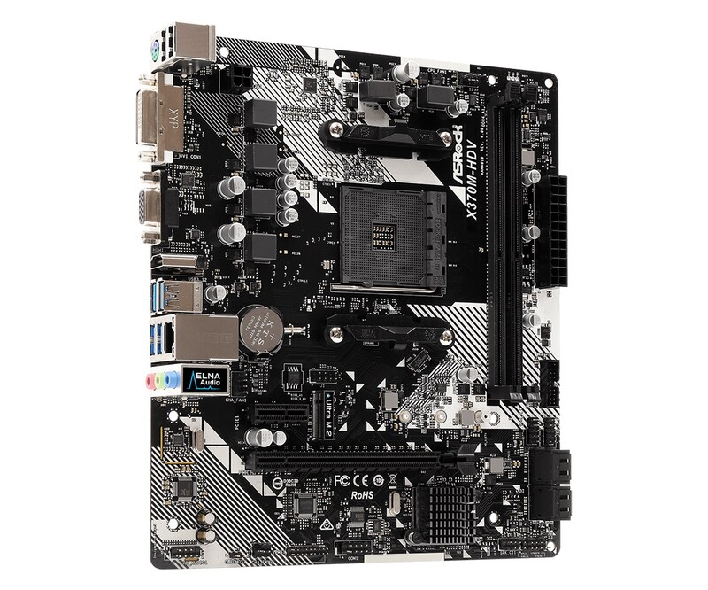 Материнська плата ASRock X370M-HDV R4.0 Socket AM4