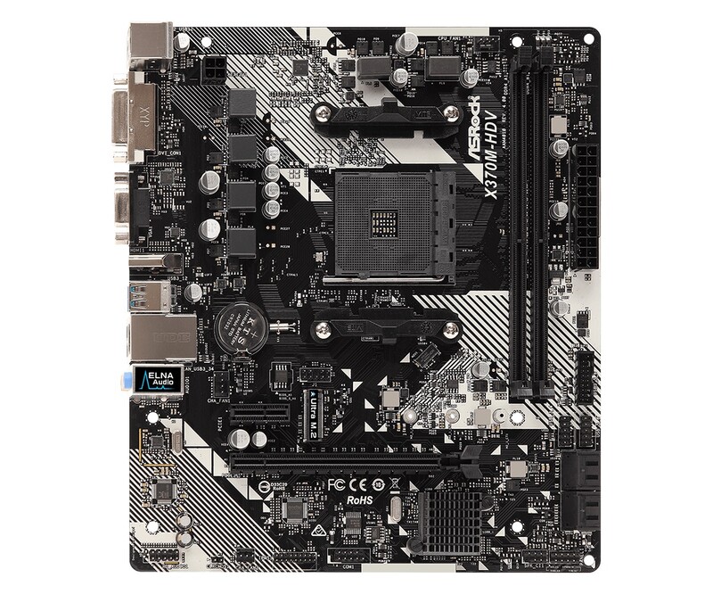Материнська плата ASRock X370M-HDV R4.0 Socket AM4