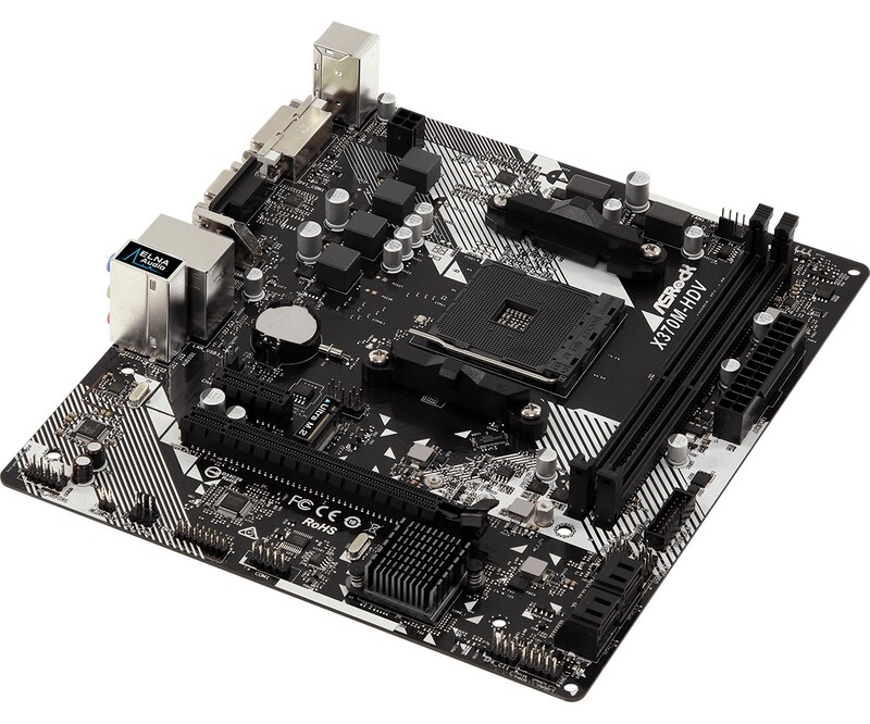 Материнська плата ASRock X370M-HDV R4.0 Socket AM4