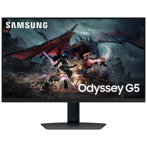 Фото - Монітор Samsung Монiтор  27" Odyssey G5 LS27DG500  IPS Black 180Hz LS27DG500EIXCI (LS27DG500EIXCI)