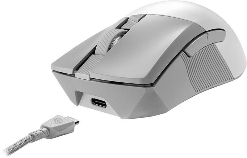 Мышь беспроводная Asus ROG Gladius III AimPoint RGB White (90MP02Y0-BMUA11)