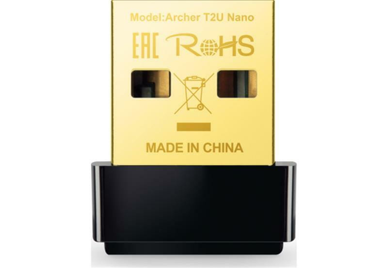 Беспроводной адаптер TP-Link Archer T2U Nano