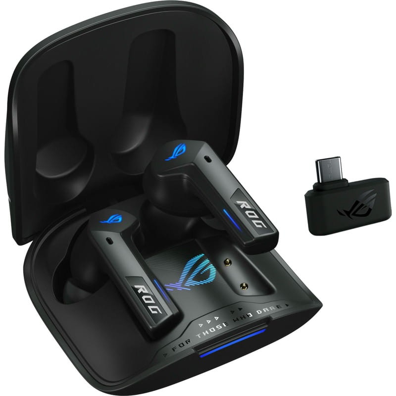 Bluetooth-гарнітура Asus ROG Cetra True Wireless SpeedNova Black (90YH03Y0-BTUA00)