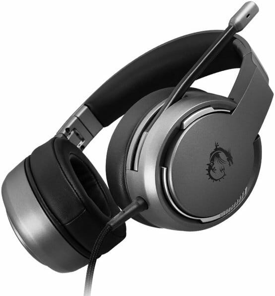 Гарнитура MSI Immerse GH40 ENC Black (S37-0400150-SV1)