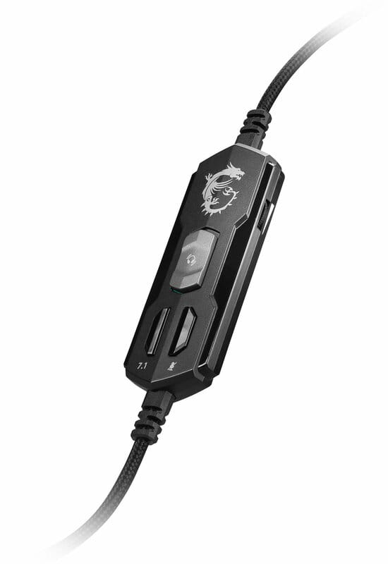 Гарнитура MSI Immerse GH50 Gaming Headset RGB Black (S37-0400110-SV1)