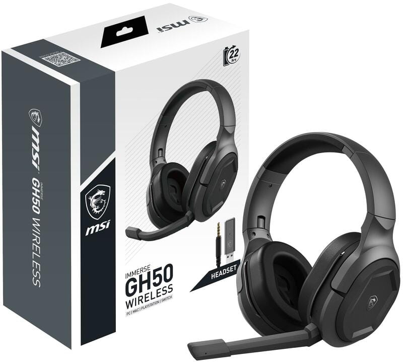 Гарнітура MSI Immerse GH50 Black (S37-4300010-SV1)