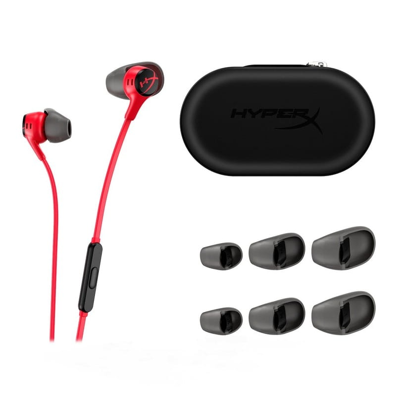 Гарнитура HyperX Cloud Earbuds II Red (705L8AA)