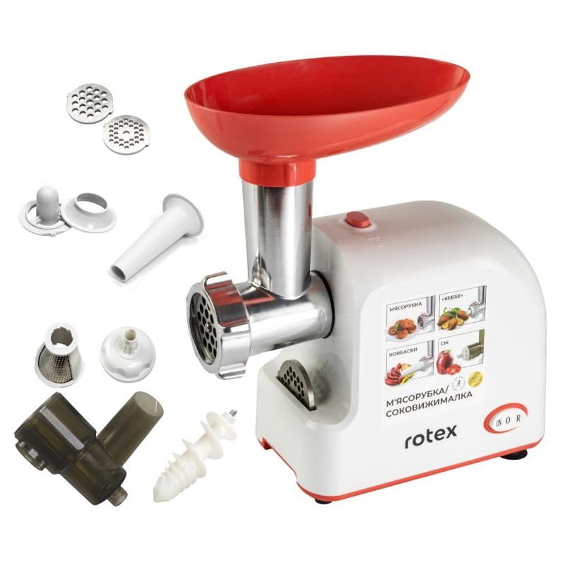 М`ясорубка Rotex RMG190-W Tomato Master