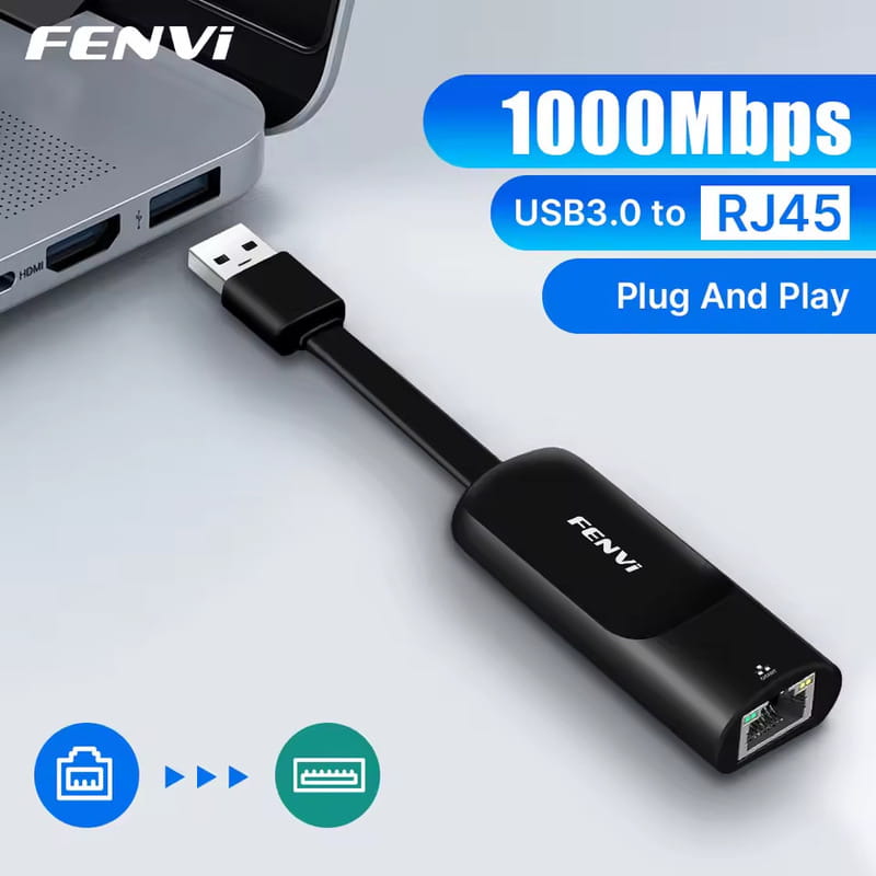 Сетевой адаптер Fenvi USB 3.0 - LAN RJ45
