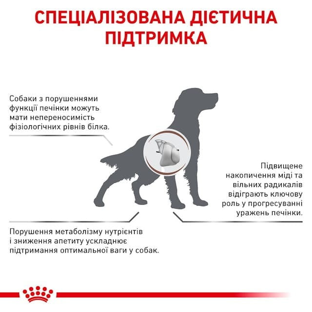 Сухой корм для собак при заболеваниях печени Royal Canin Hepatic 12 кг (39271201)