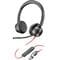 Фото - Гарнітура Poly On-ear Poly Blackwire 8225-M Black (8X225AA) | click.ua