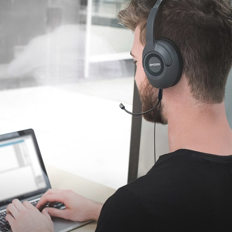 Гарнітура Koss Over-Ear SB42 USB Dark grey (193540.101)