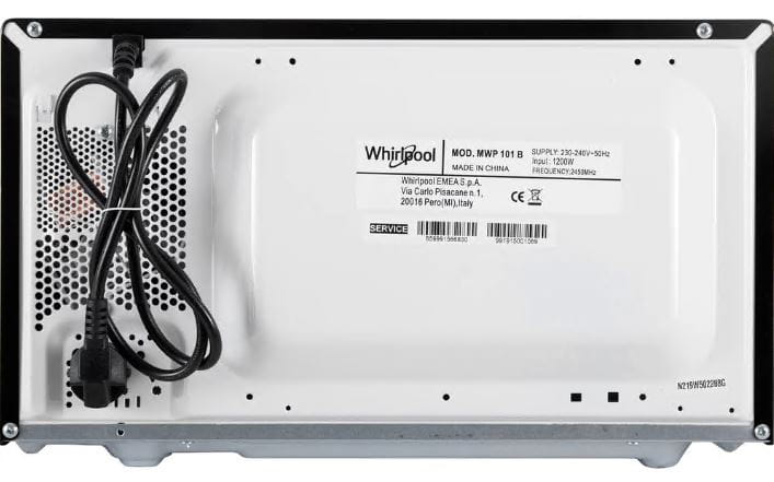 Мікрохвильова піч Whirlpool MWP 101 B