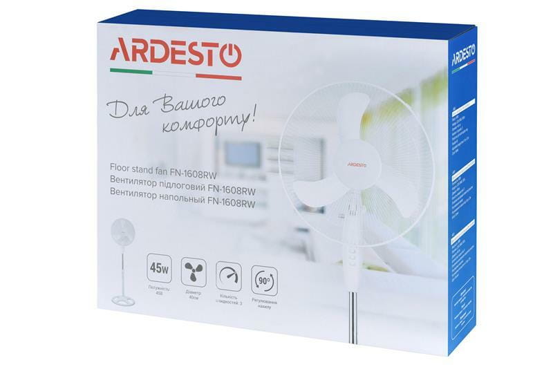 Вентилятор Ardesto FN-1608RW