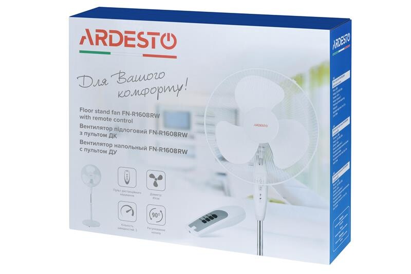 Вентилятор Ardesto FN-R1608RW