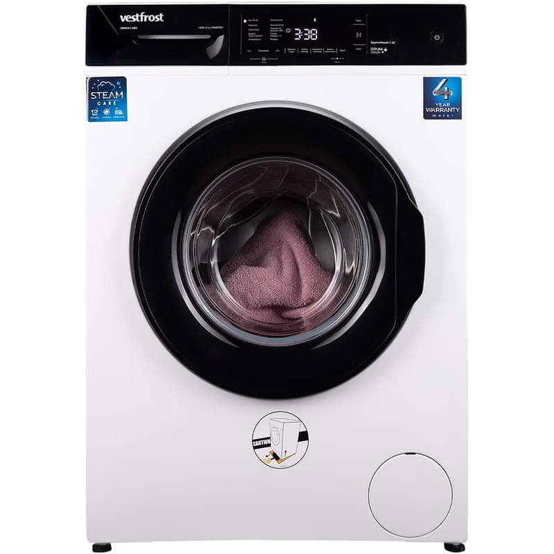 Стиральная машина Vestfrost GWM 812 WBS