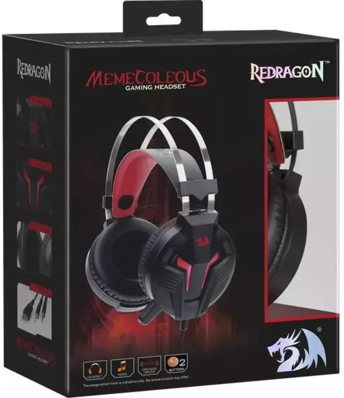 Гарнітура Redragon Memecoleous Black (75096)