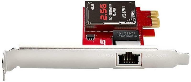 Мережевий адаптер Asus PCE-C2500 (PCE-E, 1x2.5GE, Standard/Low Profile)