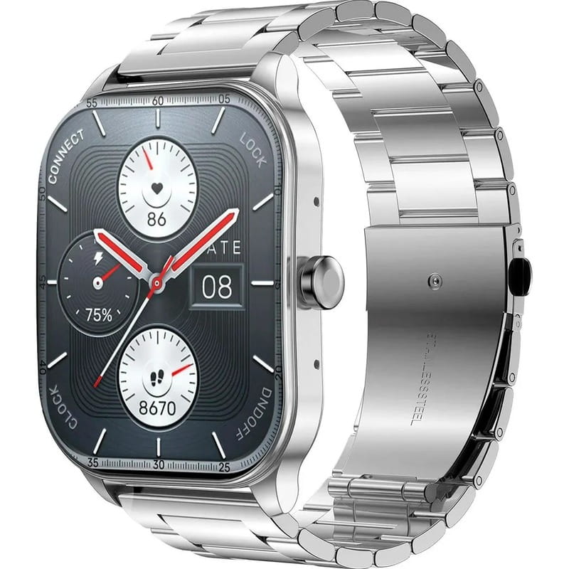 Смарт-часы Amazfit Pop 3S Metal Silver