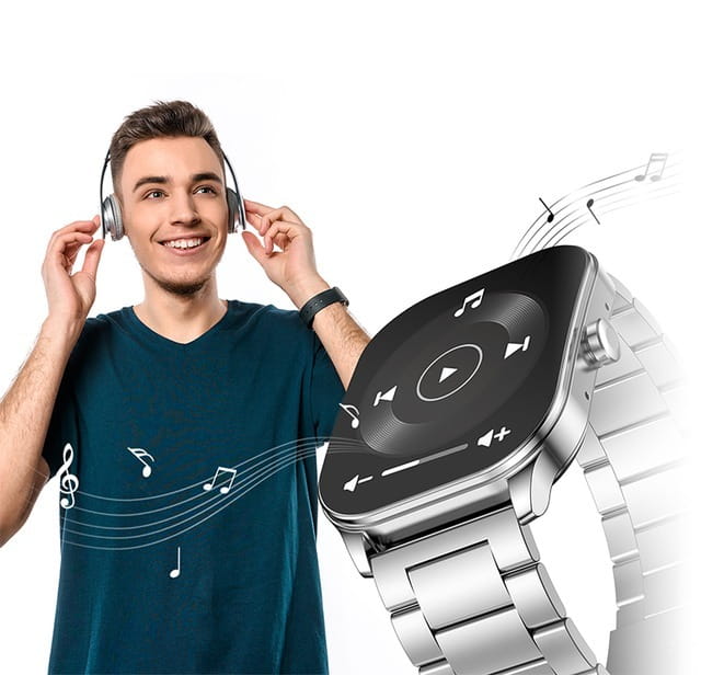 Смарт-часы Amazfit Pop 3S Metal Silver