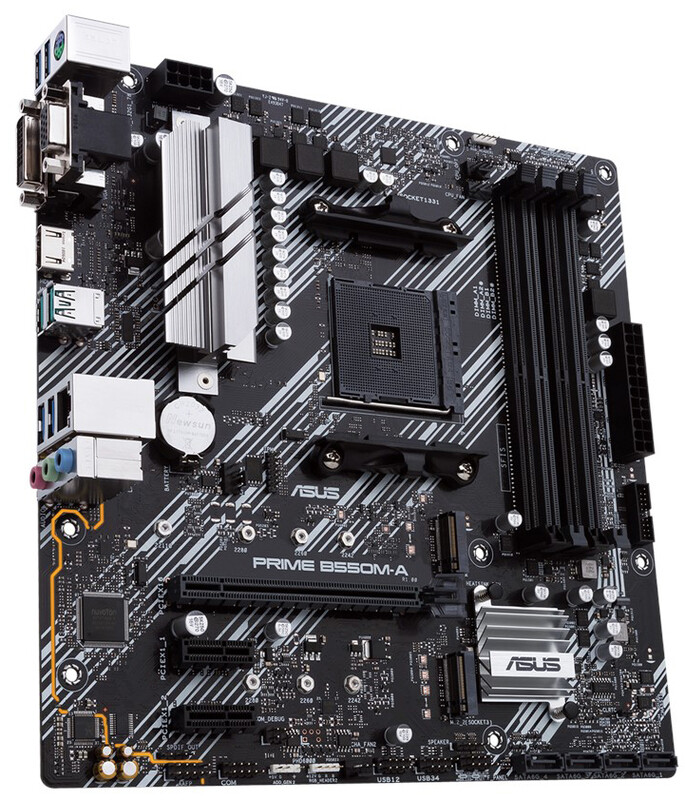 Материнская плата Asus Prime B550M-A Socket AM4