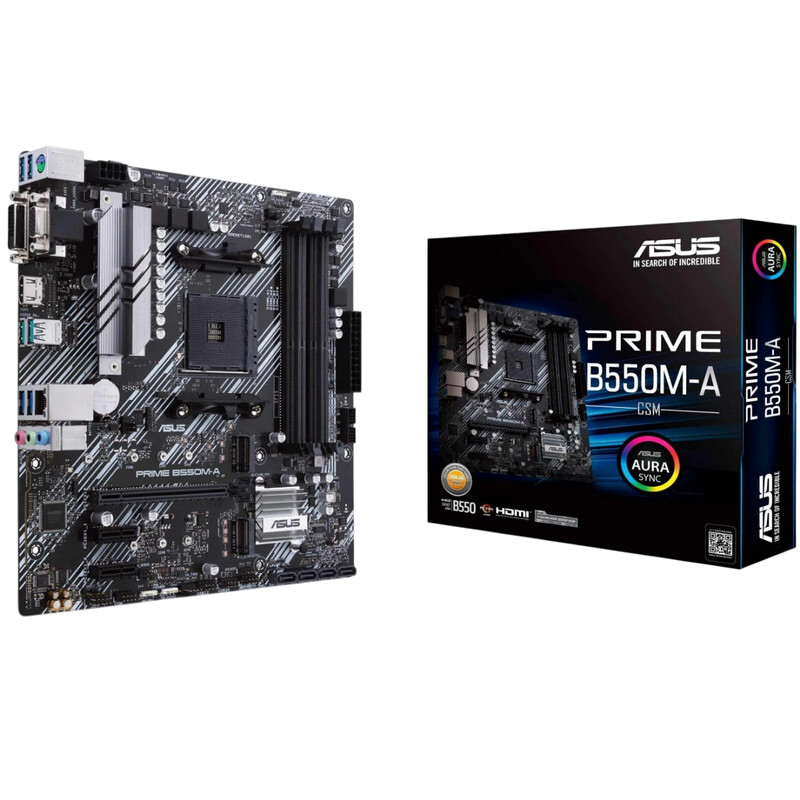 Материнская плата Asus Prime B550M-A Socket AM4