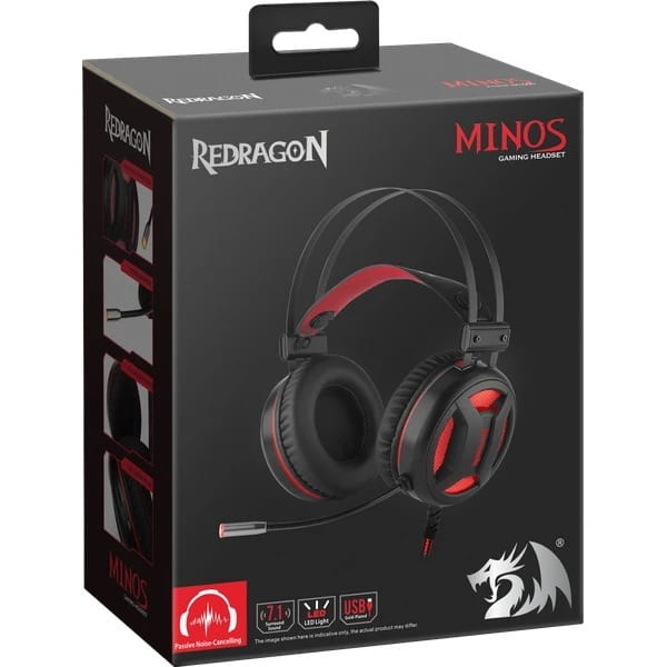 Гарнитура Redragon Minos Black (78368)