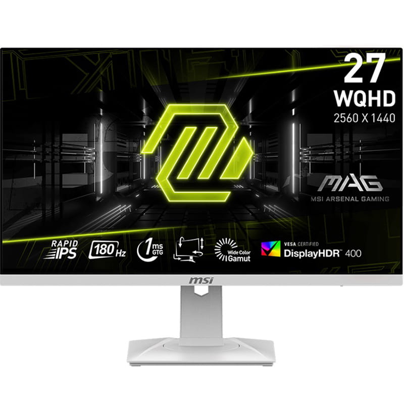 Монитор MSI 27" MAG 274QRFW IPS White 180Hz