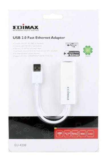 Мережевий адаптер Edimax EU-4208 USB