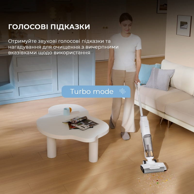 Аккумуляторный моющий пылесос Mova K10 (BVC-T8A)