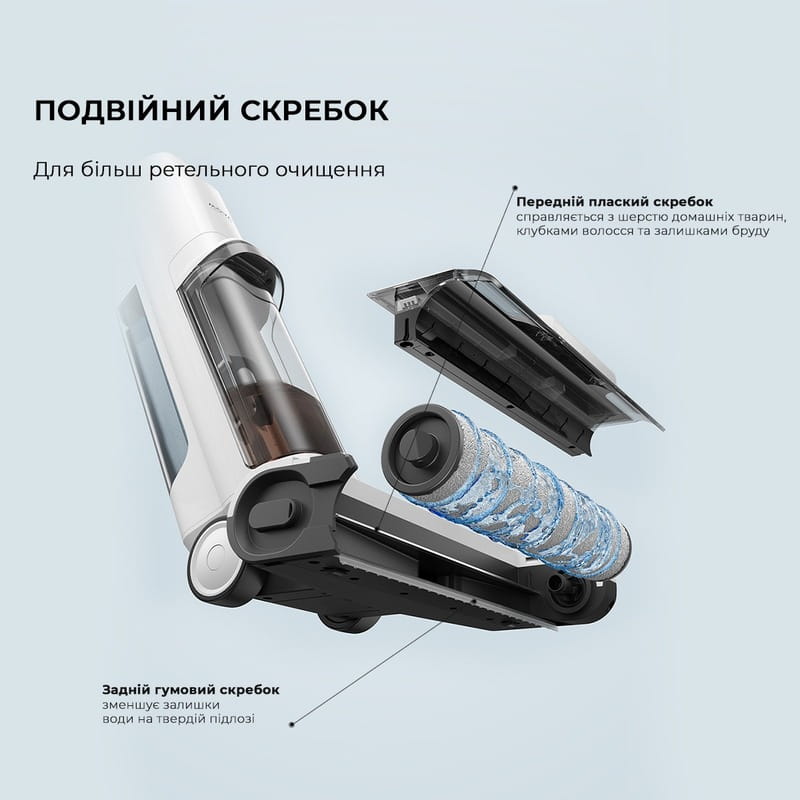 Аккумуляторный моющий пылесос Mova K10 (BVC-T8A)