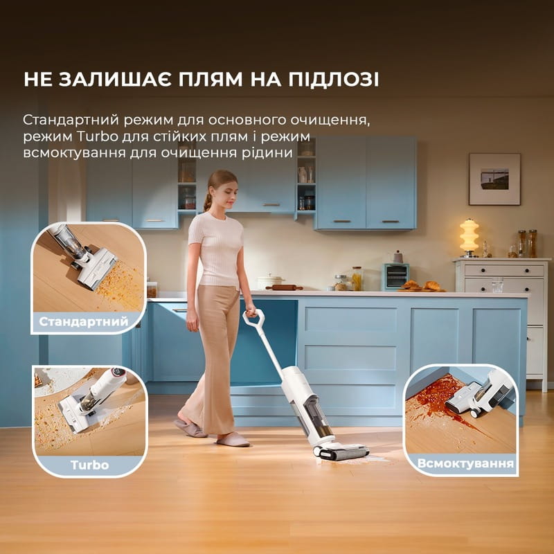 Аккумуляторный моющий пылесос Mova K10 (BVC-T8A)
