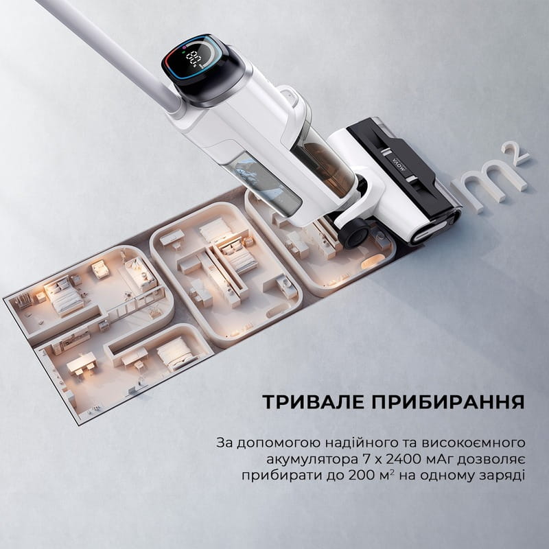 Аккумуляторный моющий пылесос Mova K10 Pro (BVC-T8)